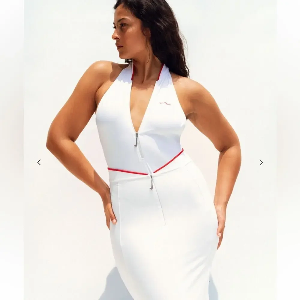 The JACQUEMUS+NIKE One-piece swimsuit collaboration Size M MSRP $120 - Picture 3 of 5